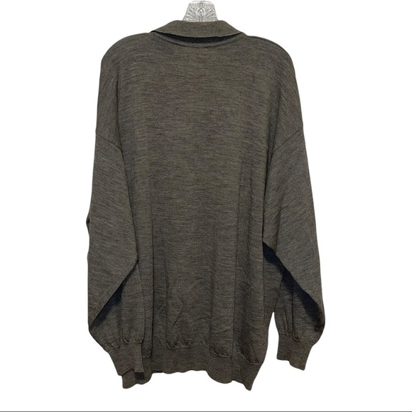 Pronto Uomo 100% Wool Man Sweater Size XXL - Picture 2 of 4